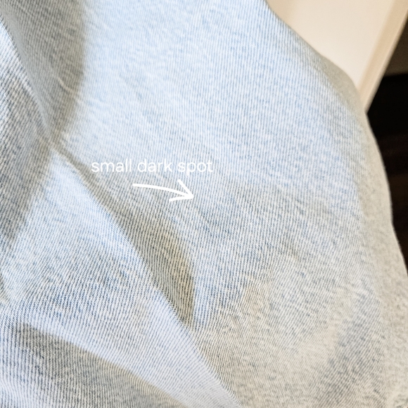 Abercrombie High Rise Wide Leg Jean Light Marble Wash 32 Short / 14 Short - Picture 6 of 14